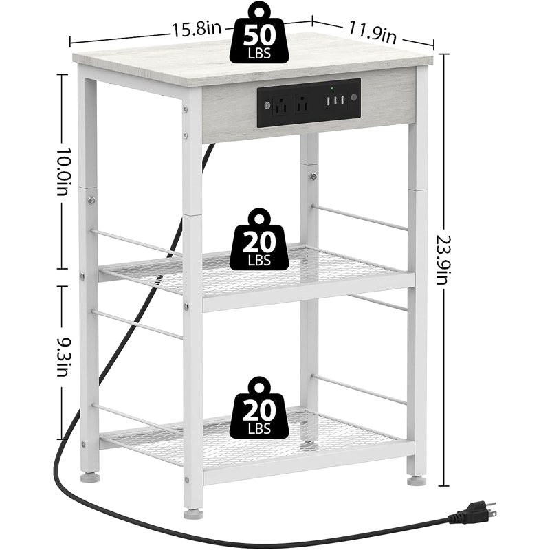 Table de bout Adilcevaz 23,9 de haut