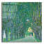 «Avenue To Kammer Castle» par Gustav Klimt, art mural en verre acrylique-59847280