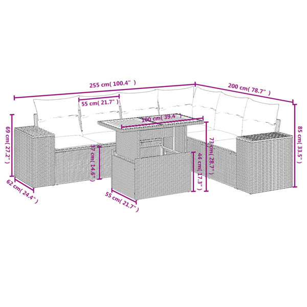 Dimensions du produit