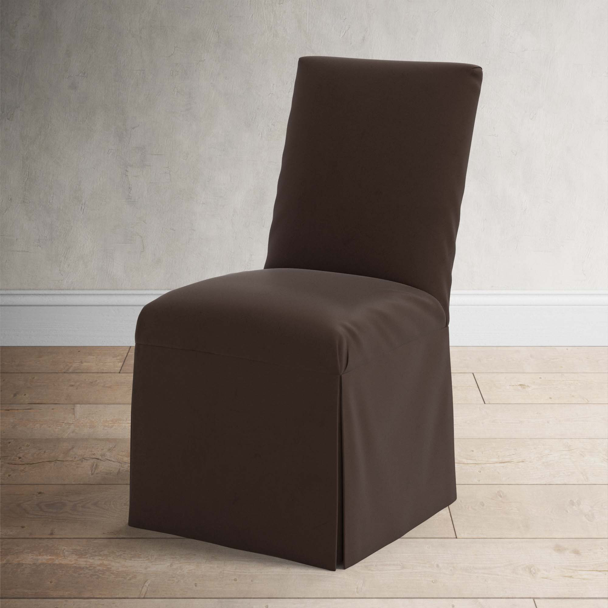 Ivanka Parsons Dining Chair, Classic Chocolate Velvet