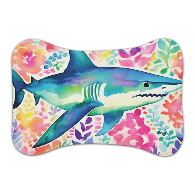 Tapis tropical 1 pièce, Moyen (18 po)
