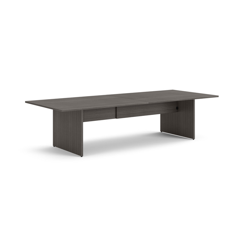 Table de conférence Mod Mod, H 29 po x L 96 po x l 42 po, Teck ardoise