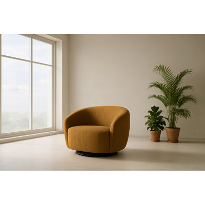 Fauteuil demi-tonneau pivotant Cambil