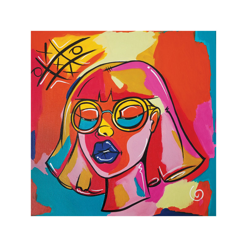 Summer - Wrapped Canvas Painting, 66.04 cm H x 66.04 cm W x 1.91 cm D