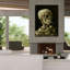 «Head of a Skeleton with a Burning Cigarette» par Vincent van Gogh, art mural sur toile-276547737