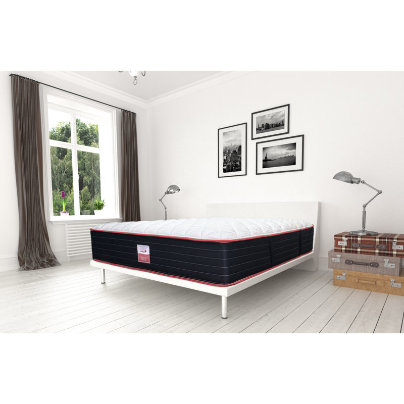 Matelas en mousse viscoélastique imprégnée de cuivre 12 "extra ferme, Double
