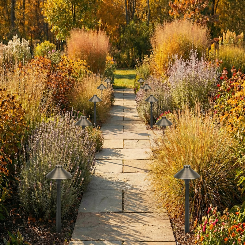 Low Voltage Metal Pathway Light