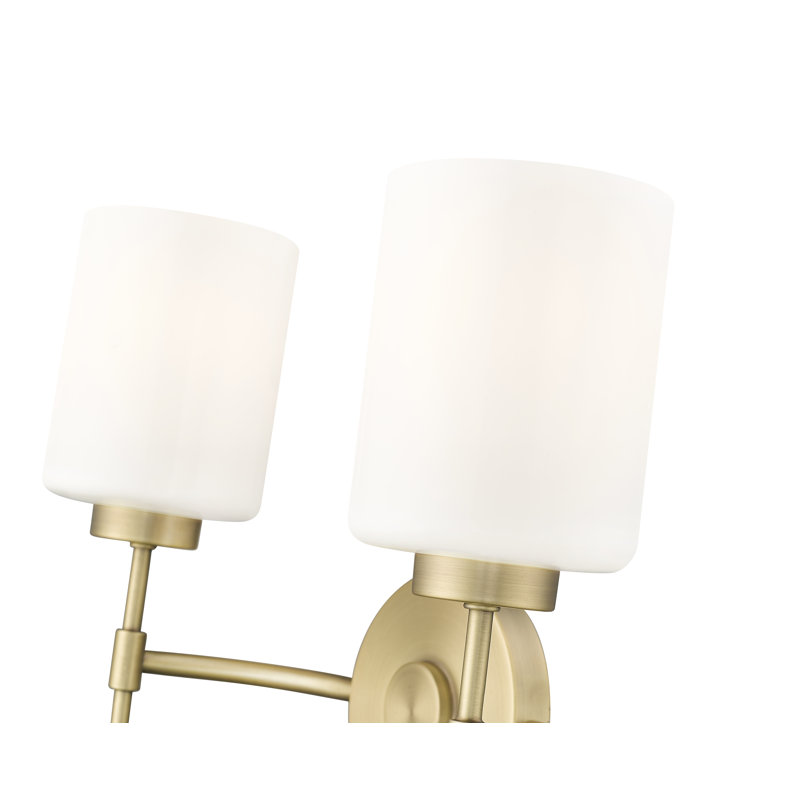 Holleran 15.5" Wide 2-Light Vanity , Vintage Brass