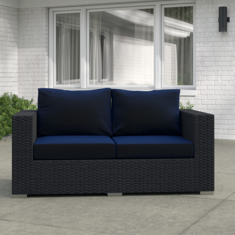 Causeuse Stopbrun, Toile bleu marine Sunbrella®
