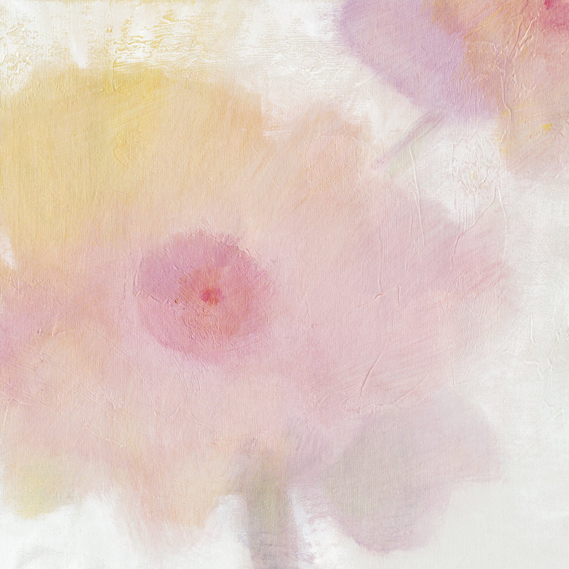 Floral brillant I, H 12 po x l 12 po