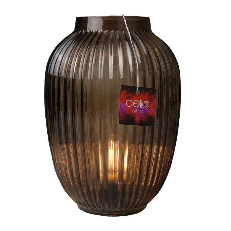 Glass Novelty Lamp, Brown