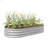 Raised Garden Bed Kit - Metal Raised Bed Garden For Flower Planters, Vegetables Herb-526059244-526059246