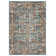 Tapis oriental bleu / gris clair Hertzler