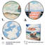 «Beach Chairs Dream III», reproductions d'art mural nautique et plage-682151343-682151329