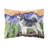 Alaskan Malamute Outdoor Reversible Throw Pillow