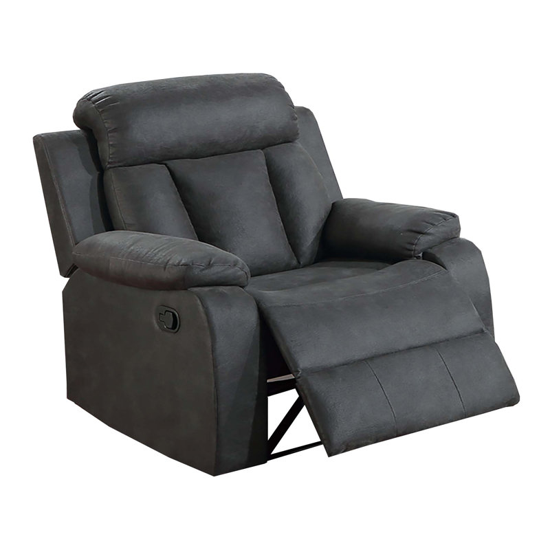 Fauteuil inclinable simple, Gris anthracite