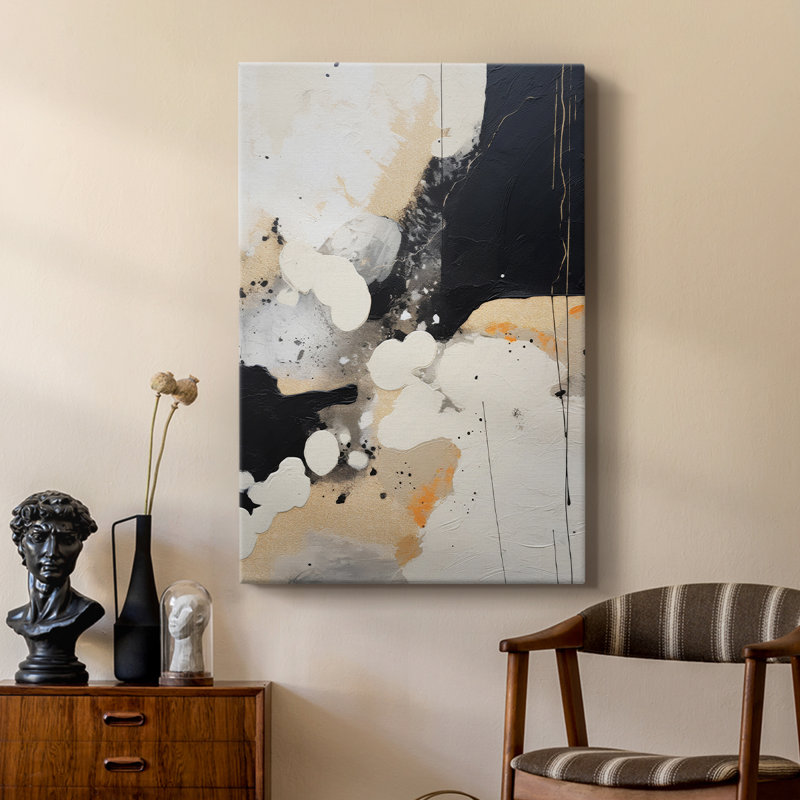 ABSTRACT Series D -Custom Wrapped Gallery Cavas