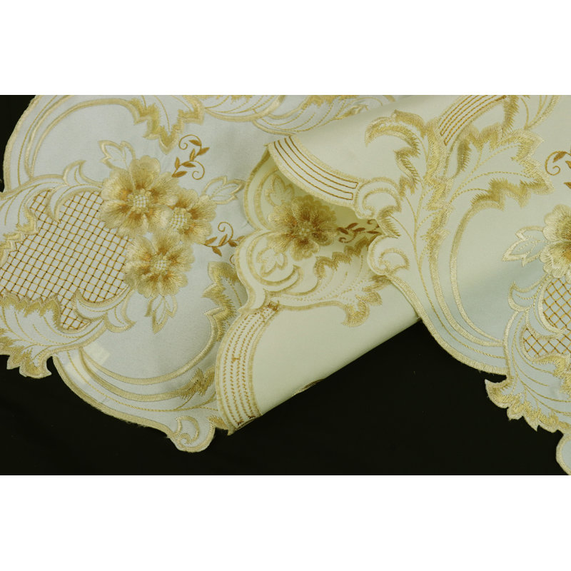 Mccready Floral Square Table Topper