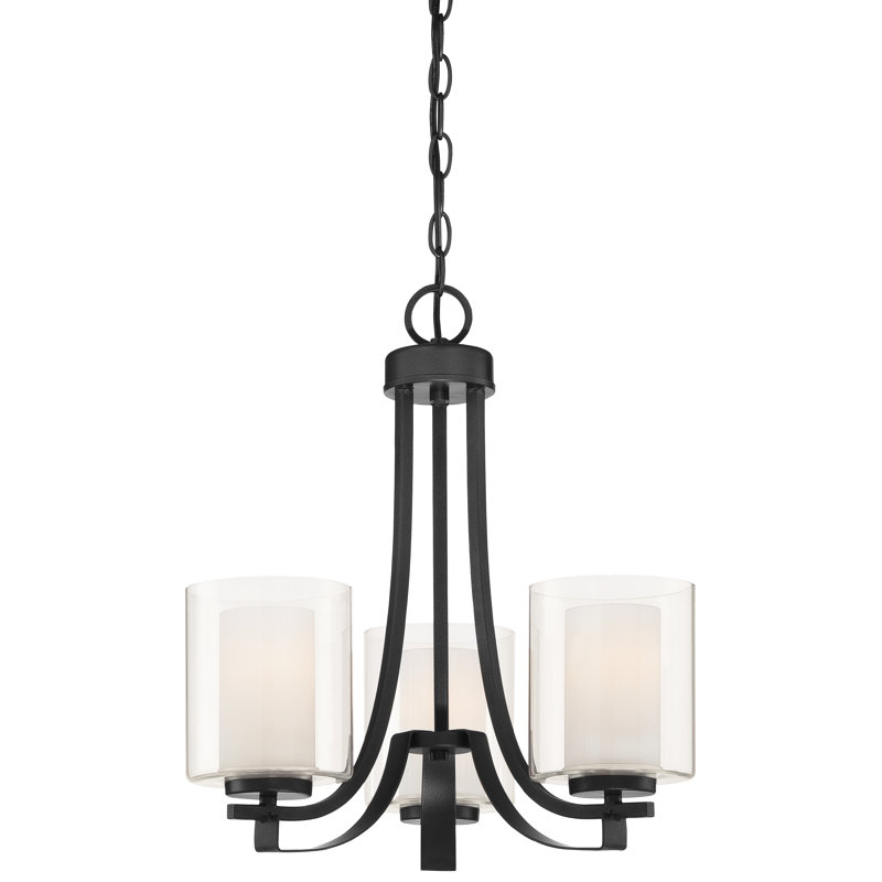 3 - Light Dimmable Empire Chandelier