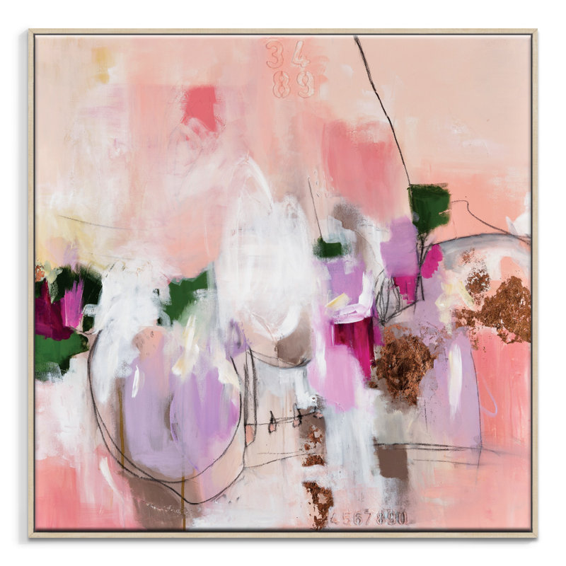 Julie Ahmad - Print on Canvas, Wrapped Canvas, 76cm H x 76cm W