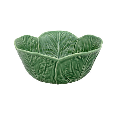 Bordallo Pinheiro Cabbage Natural Salad Bowl