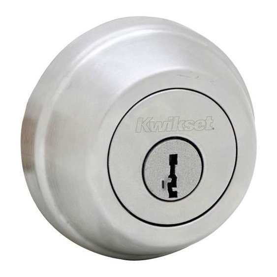 782 Single Cylinder Deadbolt with SmartKey®, Satin Chrome