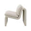 Chaise d'appoint avec pivot, idéale pour le salon ou la chambre à coucher