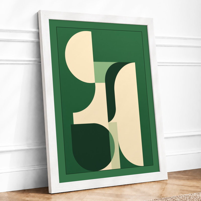 Form And Balance Geometric - Print, A3 - 42.0 x 29.7 cm, White