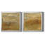 Ensemble de 2 cadres photo Encaustic Tile In Orange I-256092848-256092851-263741058