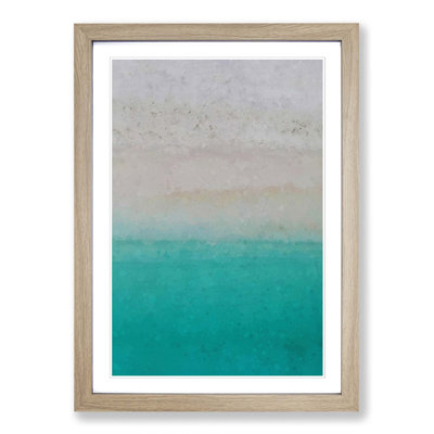 Kuramathi Beach in the Maldives - Picture Frame Graphic Art Print