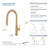 Novo Single Handle Pull Down Kitchen Faucet-123809211