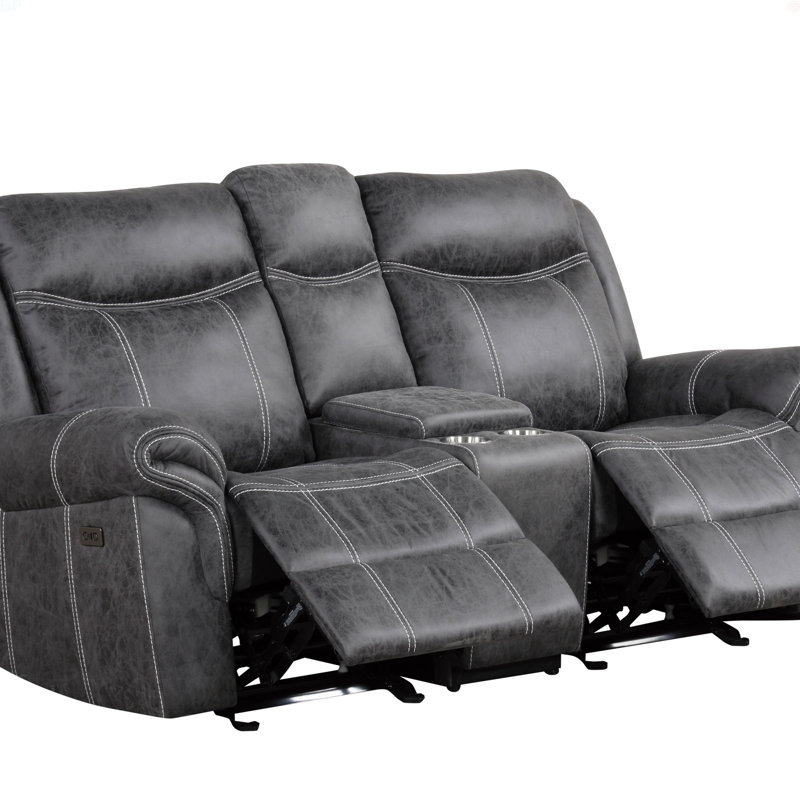 Causeuse en microfibre Zubaida
