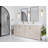 Boston 84 In. W X 22 In. D Double Sink Bathroom Vanity With 2 In. Piatra Quartz-109318286
