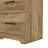 Arkia 23.7" H 2-Drawer Manufactured Wood Nightstand-116376154-119165722