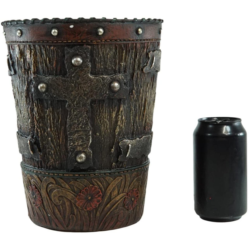 Resin Open Waste Basket