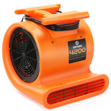 6 Stackable Air Mover Carpet Dryers 3 Speed 1 HP Industrial Floor Fans