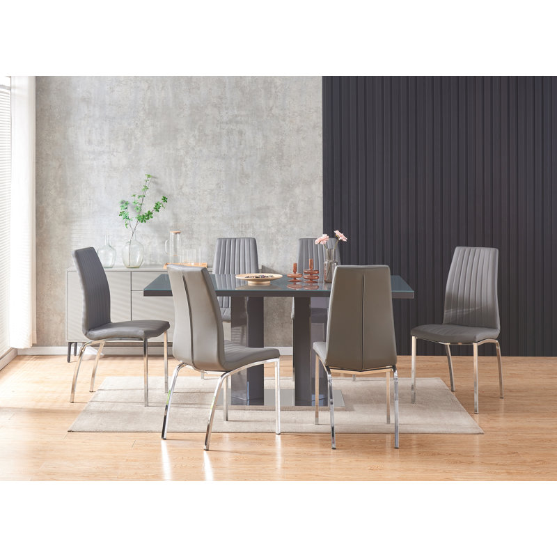 Aumiller Dining Set, Grey 