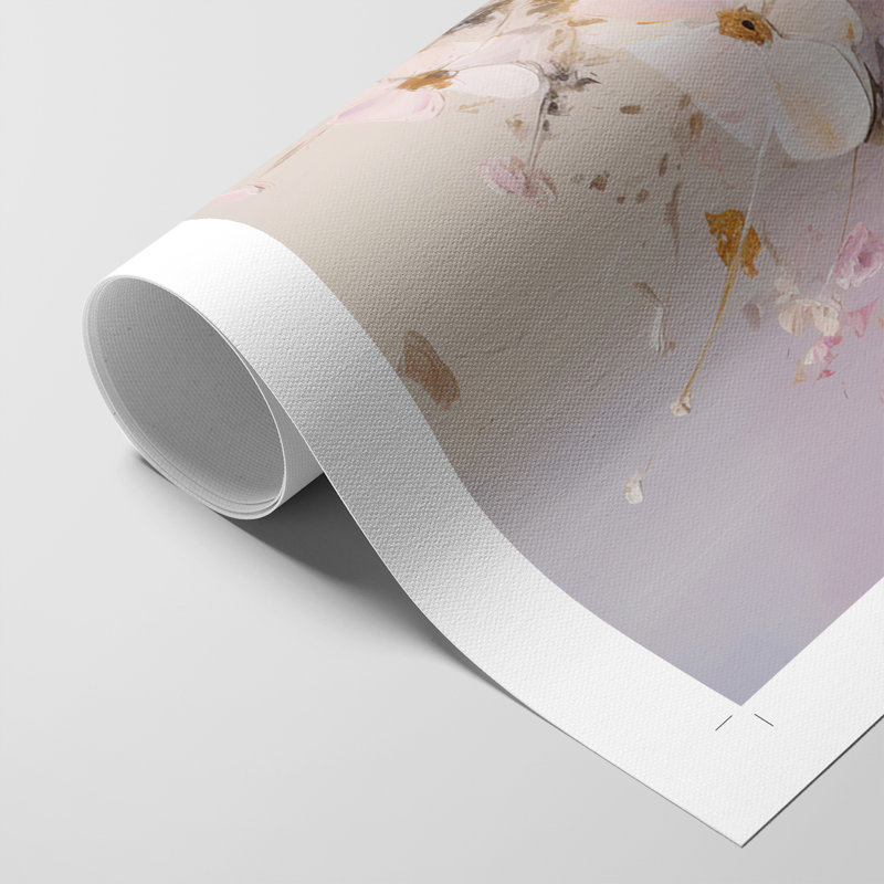 Série FLORAL CCDXLVI - Impression sur toile seulement - NON CADRE, H 12 po x l 8 po