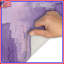 Tapis de bain texturé mauve abstrait-683493083