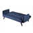 Velours bleu foncé