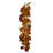 48" Autumn Maple Leaves Berries Garland with LED Lighted
