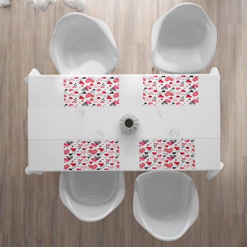 Polyester Abstract Rectangle Placemat