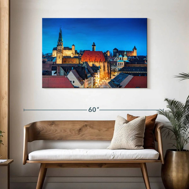 Bâtiments de Nurberg, H 30 po x l 45 po
