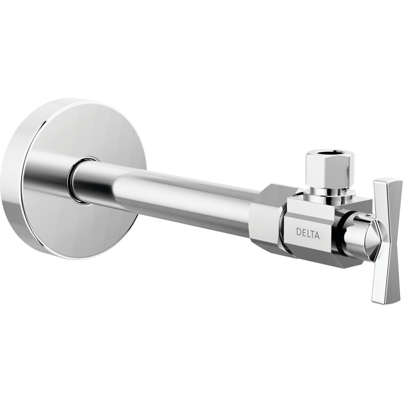 Angled Supply Stop Valve, Chrome