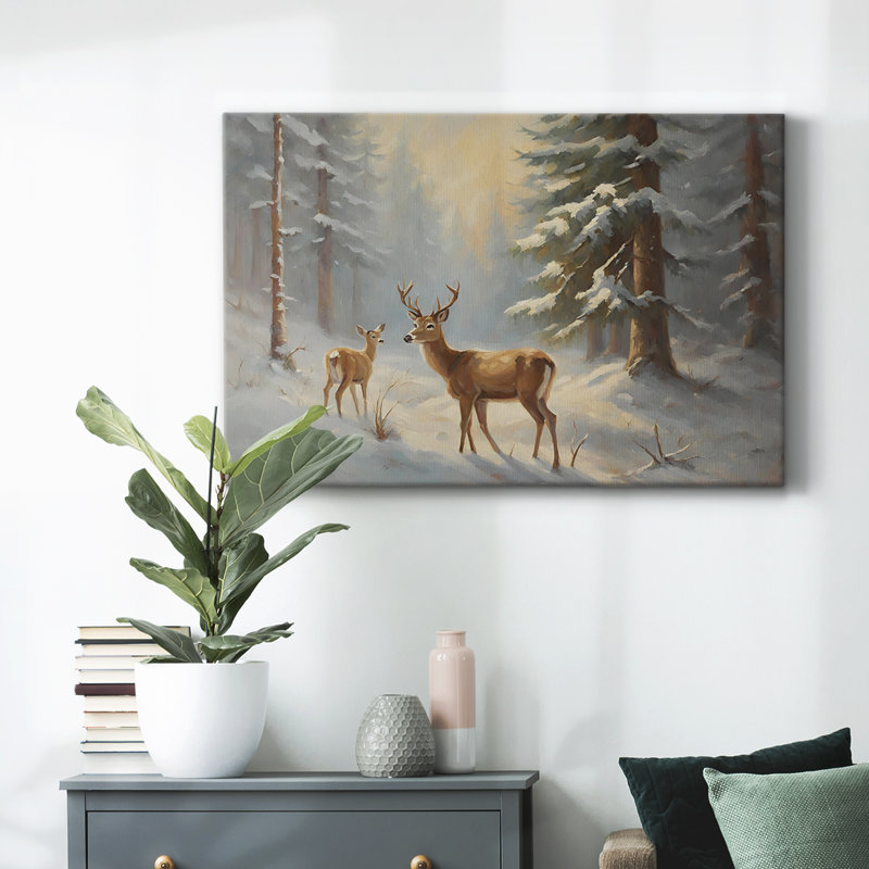 Paysage rétro CLCLXXVII, Toile tendue, H 13 po x l 19 po x P 1,5 po
