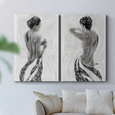 Toile tendue avec châssis Solitude I-Premium Gallery - prêt à être accroché