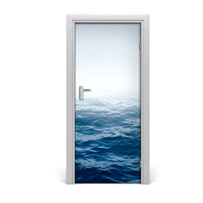 Sea waves Door Decal