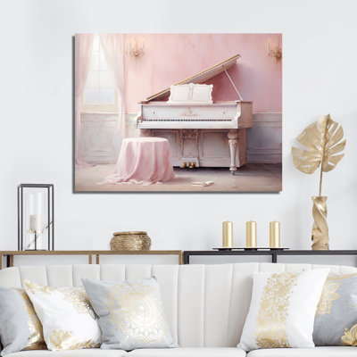 " Pink Pastel Piano Play I "
