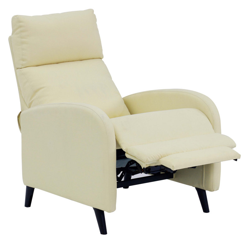 Oakdene 72cm Wide Standard Recliner, Cream
