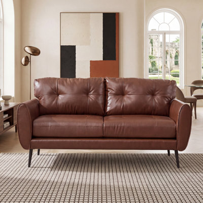 Corvo 61'' Faux Leather Loveseat